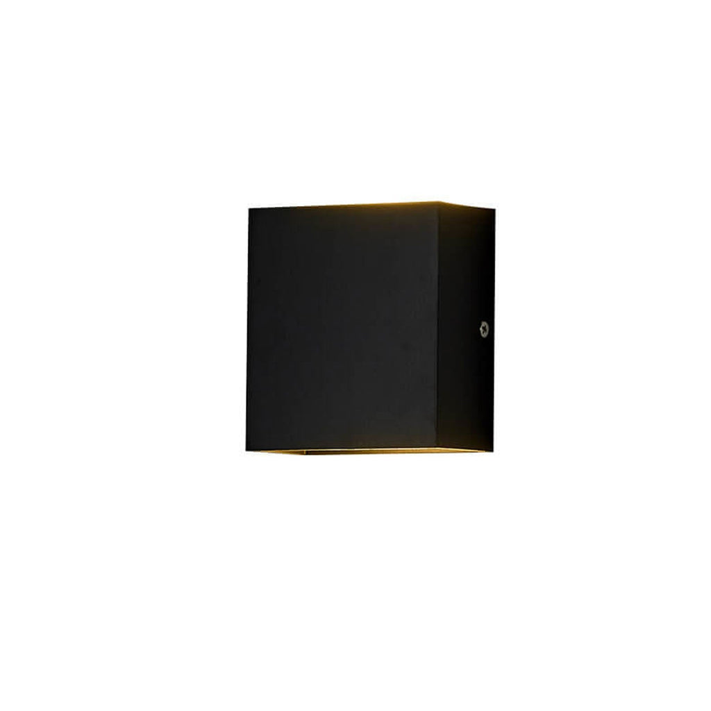 Modern Simple Square LED Body Sensor Wall Sconce
