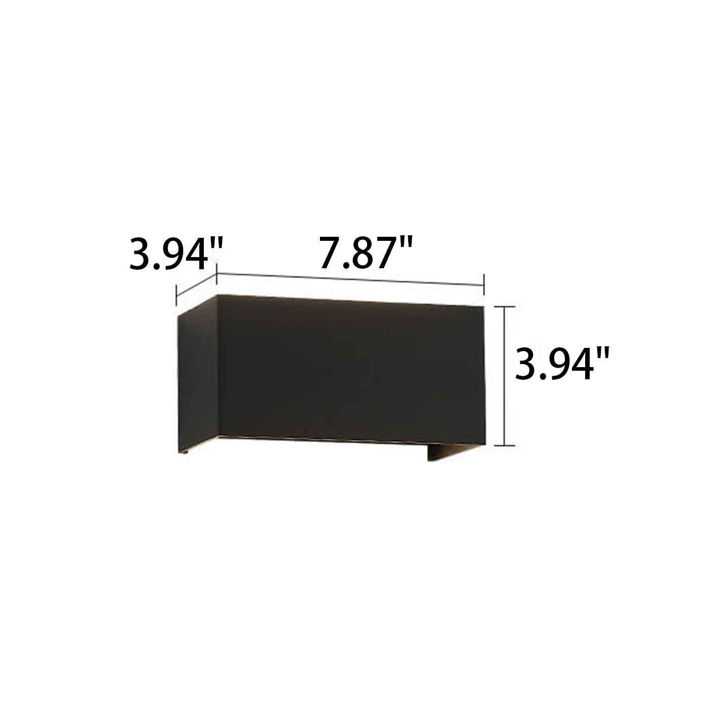 Modern Outdoor Waterproof Up Down LED Wall Sconce
