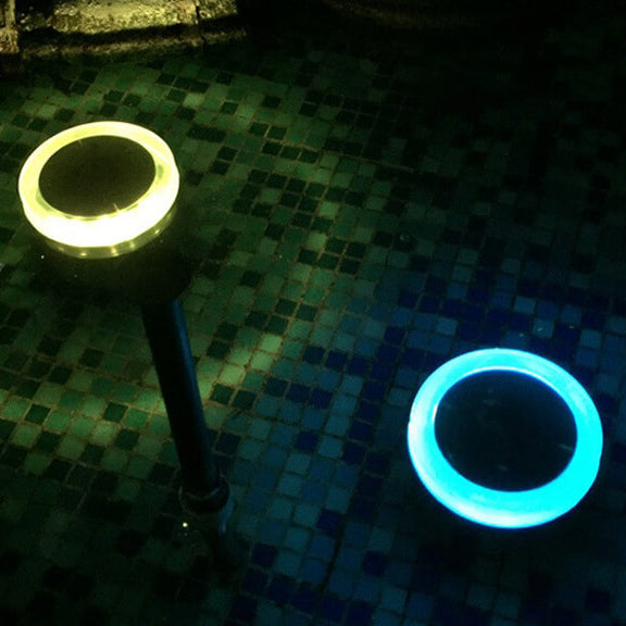 Modern White Outdoor Stake Light