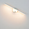 Nordic Minimalist Aluminum Long Bar Switch LED Wall Sconce