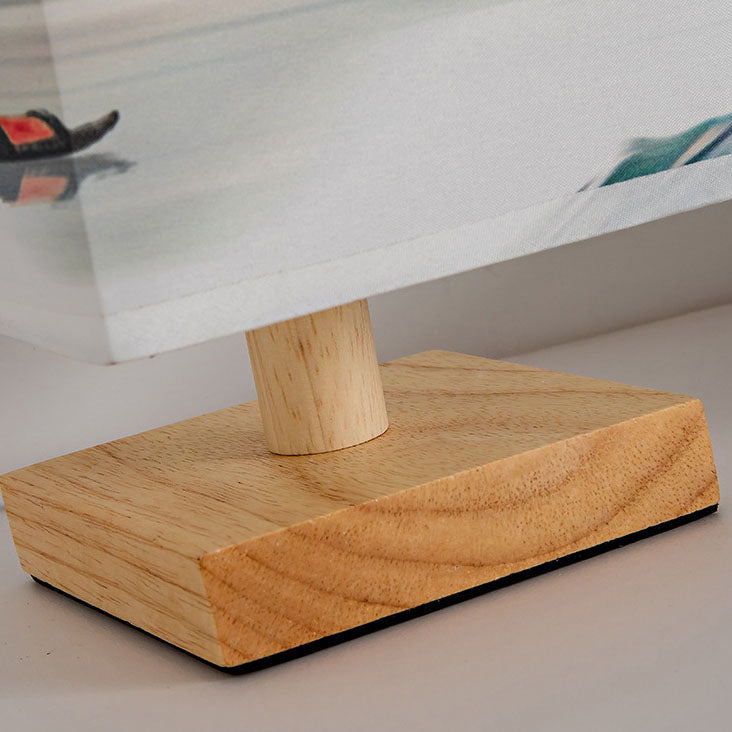 Creative Fabric Square USB LED Table Lamp