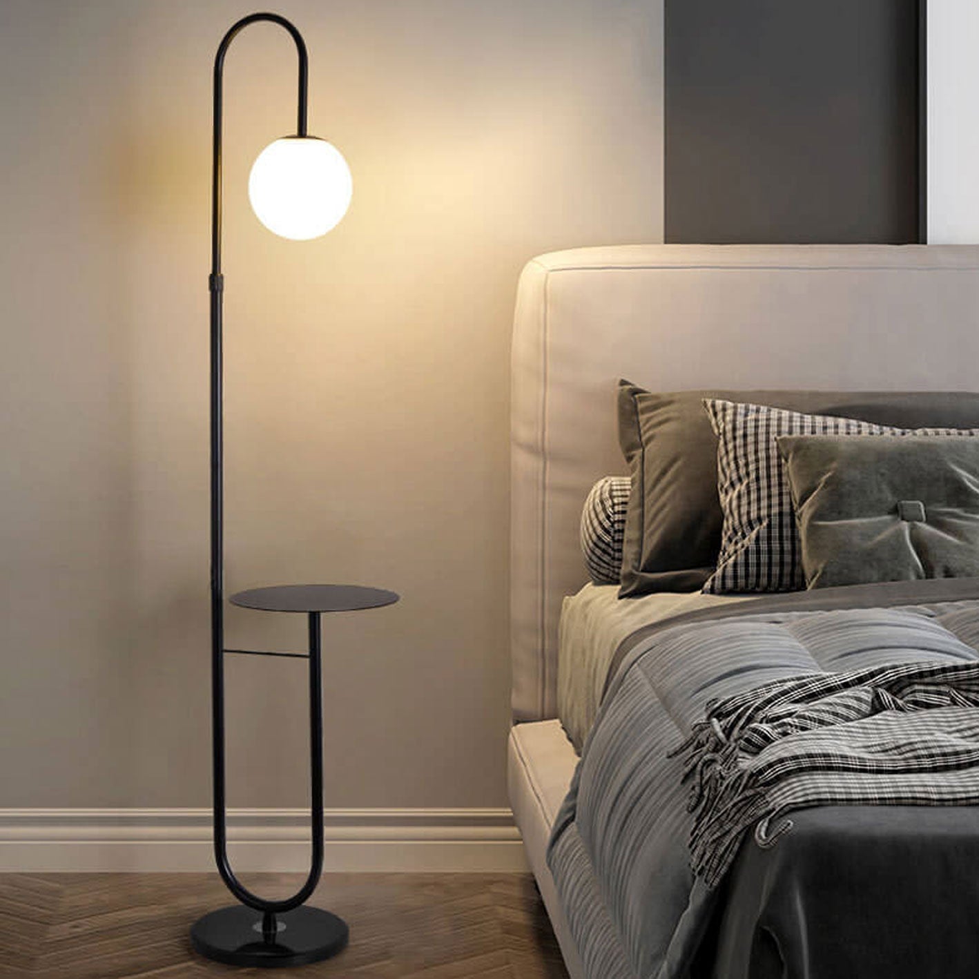 Nordic Black Floor Lamp