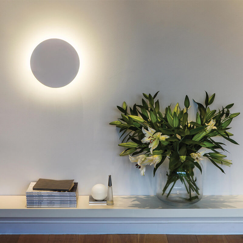 Modern Minimalist Colorful Round Iron LED Wall Sconce