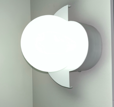 Modern Minimalist Colorful Spherical Glass Wall Sconce