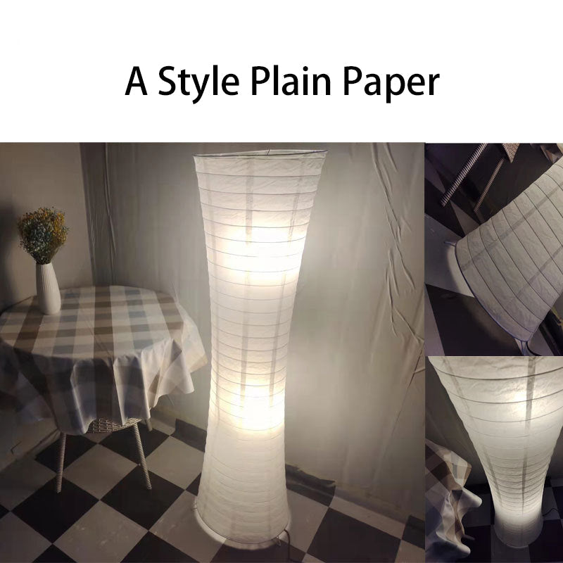 Nordic White 2-Light Floor Lamp
