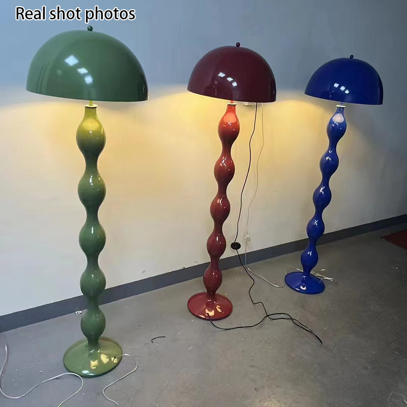 Scandinavian Green Floor Lamp