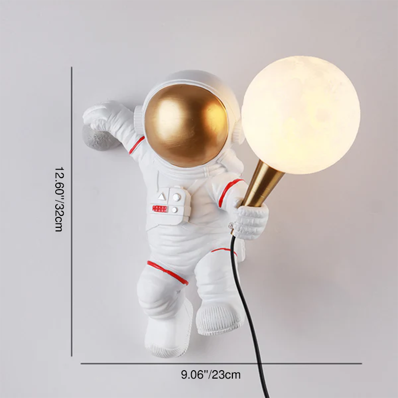 Creative Resin ABS Astronaut 1-Light Table Lamp