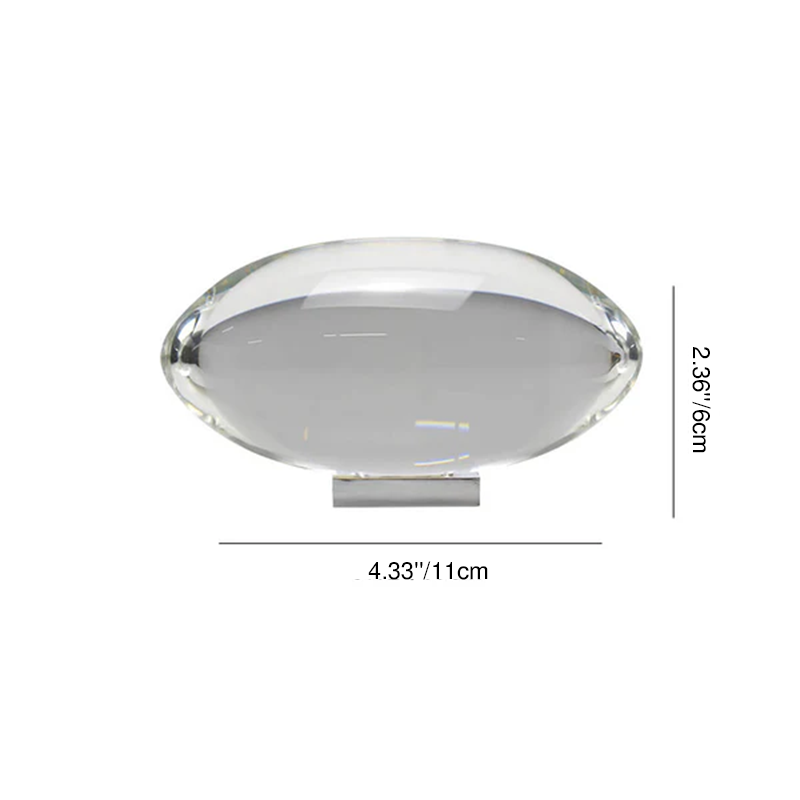 Crystal Projection Angel Eye LED Table Lamp