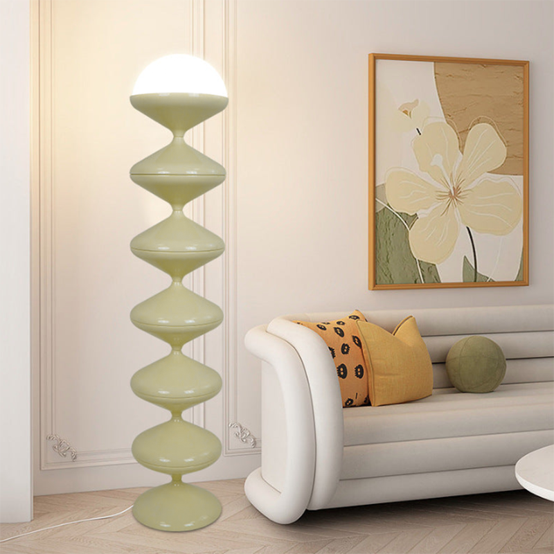 Scandinavian Blue Floor Lamp