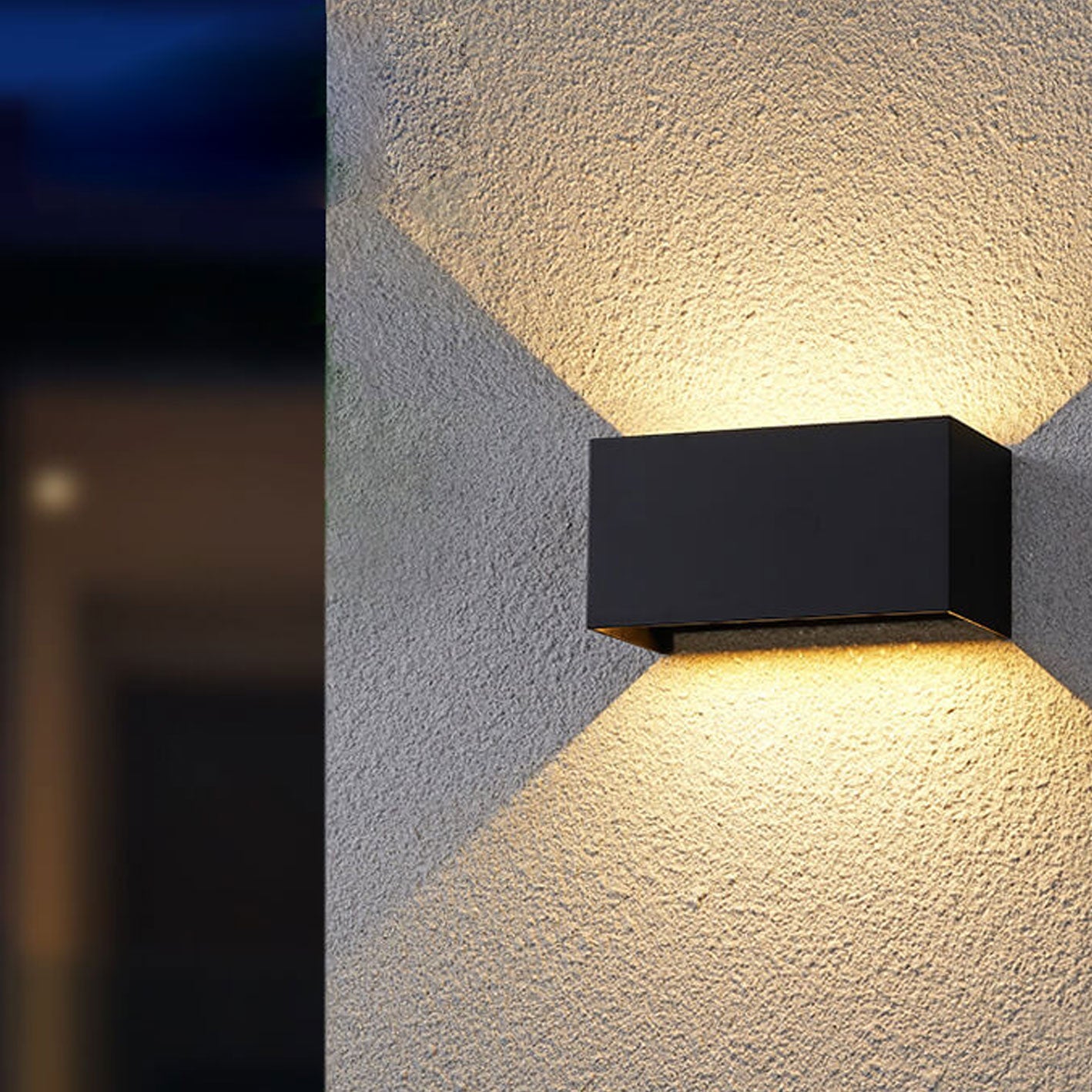 Modern Outdoor Waterproof Up Down LED Wall Sconce