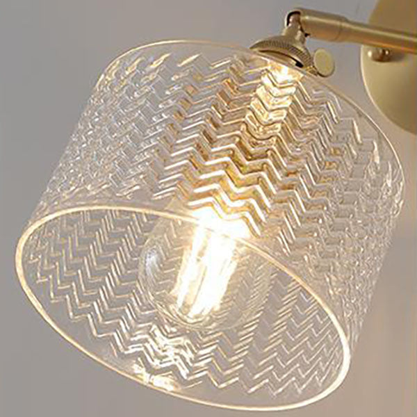 Nordic Minimalist Creative Brass Cylinder Wall Sconce