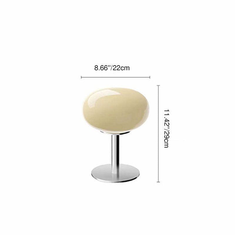 Modern Nordic Round Iron & Glass Table Lamp Table Lamp
