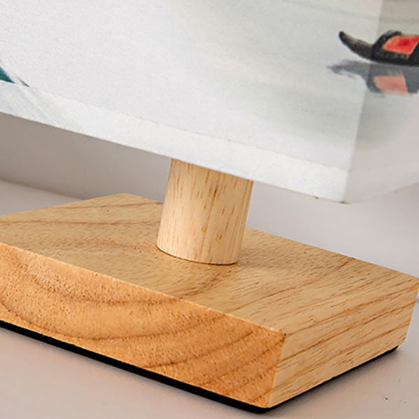 Creative Fabric Square USB LED Table Lamp