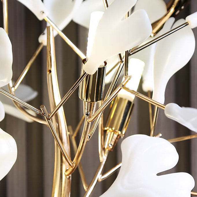 Nordic White 5-Light Floor Lamp