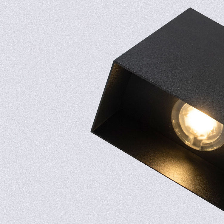 Modern Minimalist Square Aluminum LED Wall Sconce