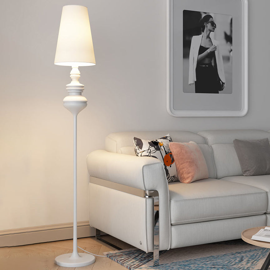 Modern White Floor Lamp