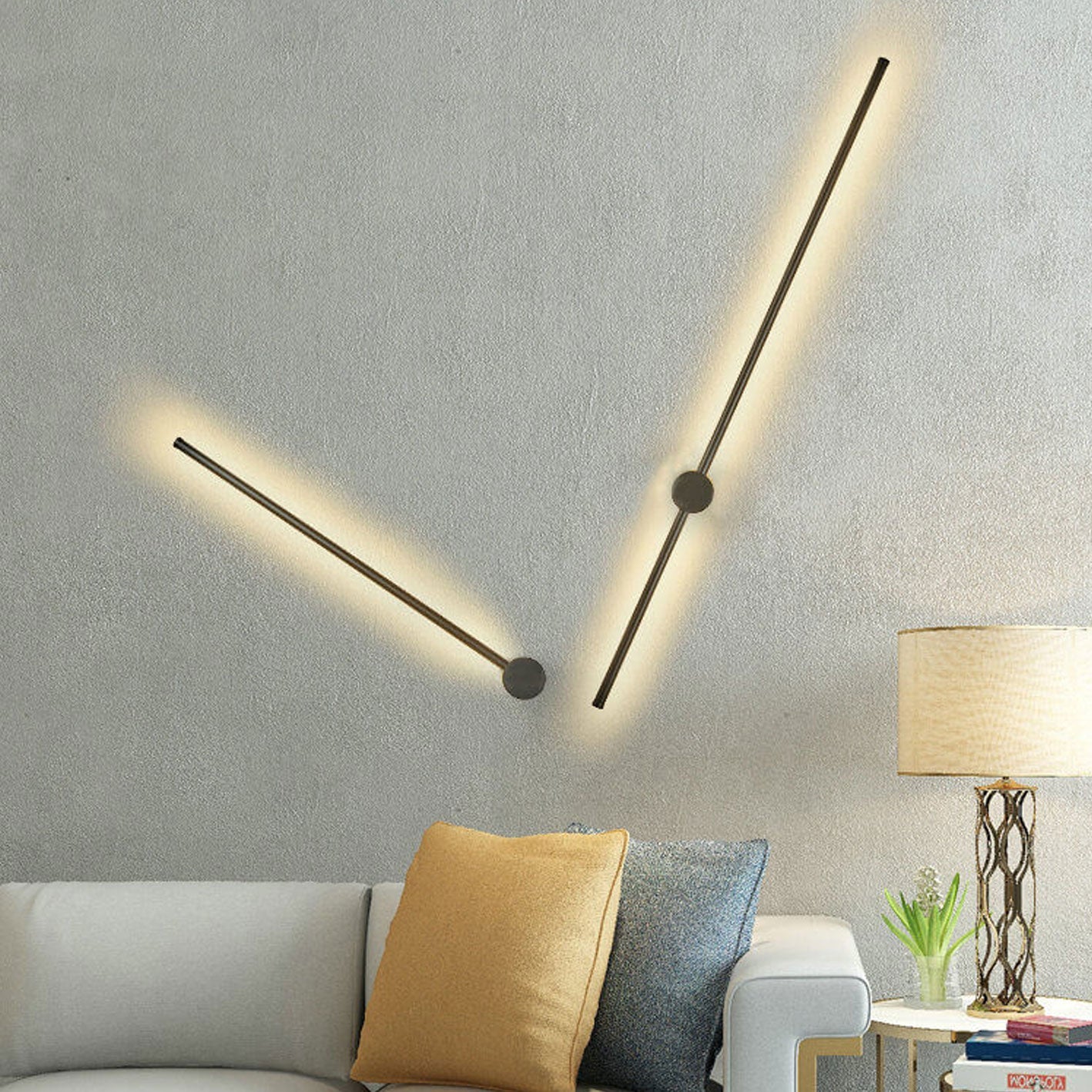Minimalist Strip Aluminum LED Wall Sconce