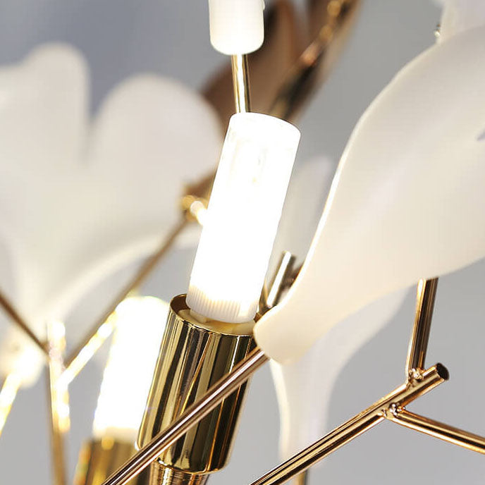 Nordic White 5-Light Floor Lamp