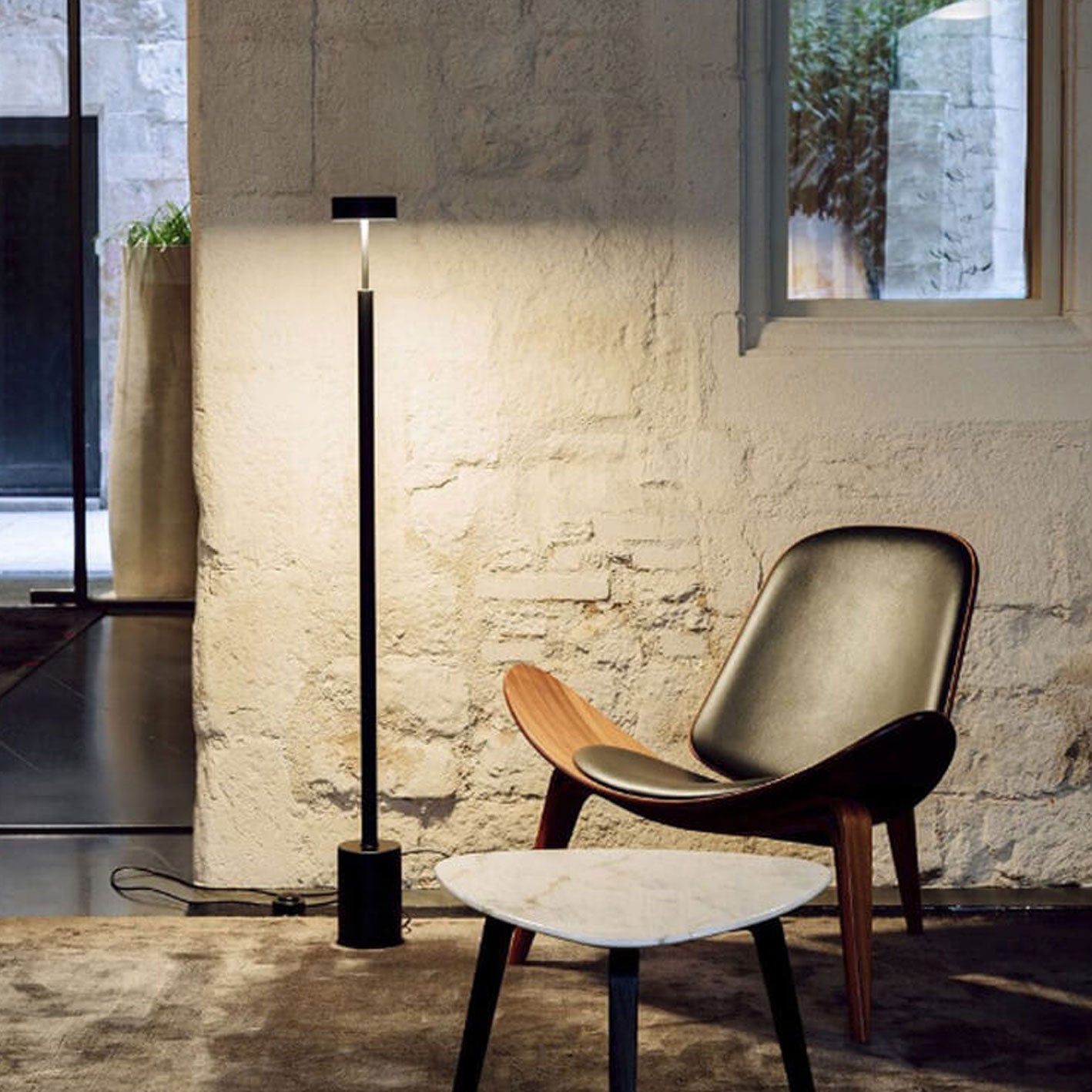 Nordic Black Floor Lamp
