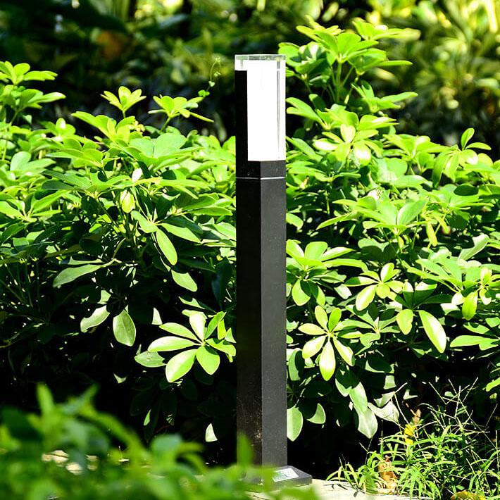 Modern Black Outdoor Stake Light