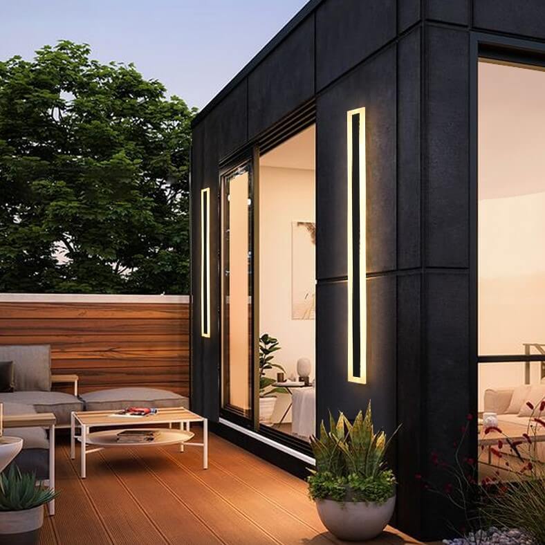 Minimalist Elongated Bar Shaped 1-Light LED Wall Sconce