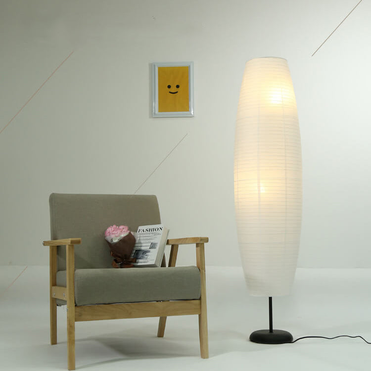 Nordic White 2-Light Floor Lamp