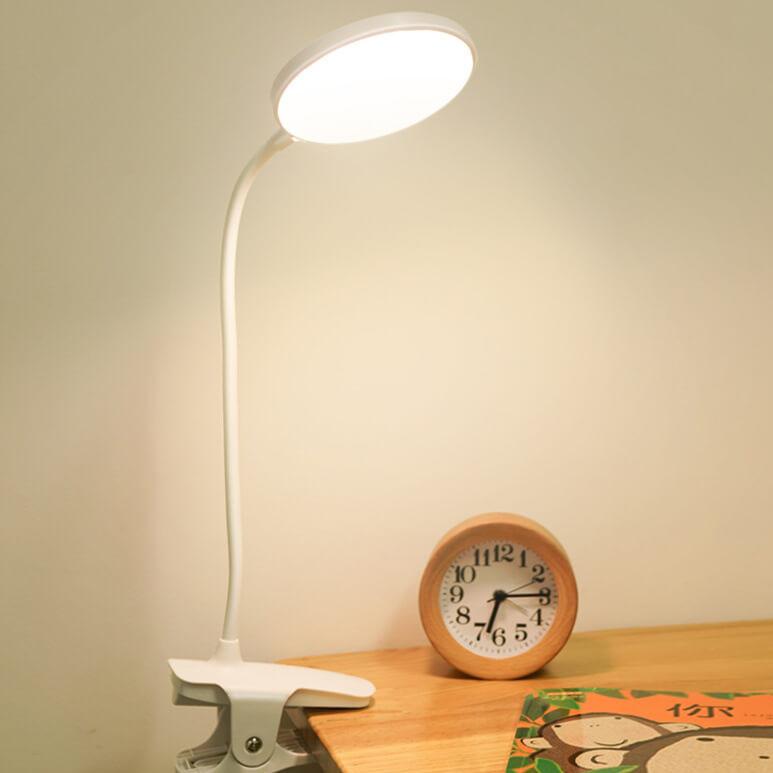 Simple LED Clip Desk Lamp Rechargeable Eye Desk Lamp