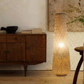 Modern Bamboo Floor Lamp