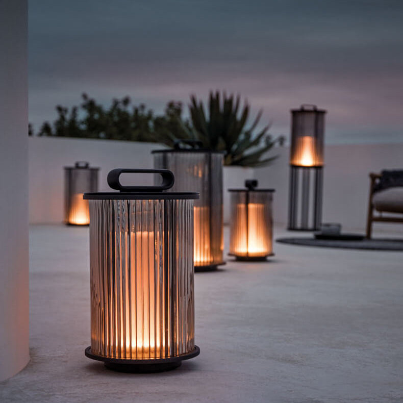 Modern Black Outdoor Stake Light