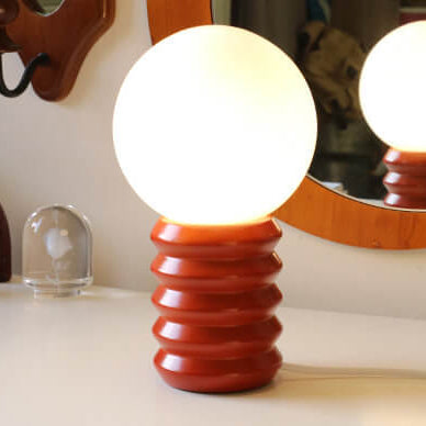 Vintage Orange Solid Glass 1-Light Wall Sconce