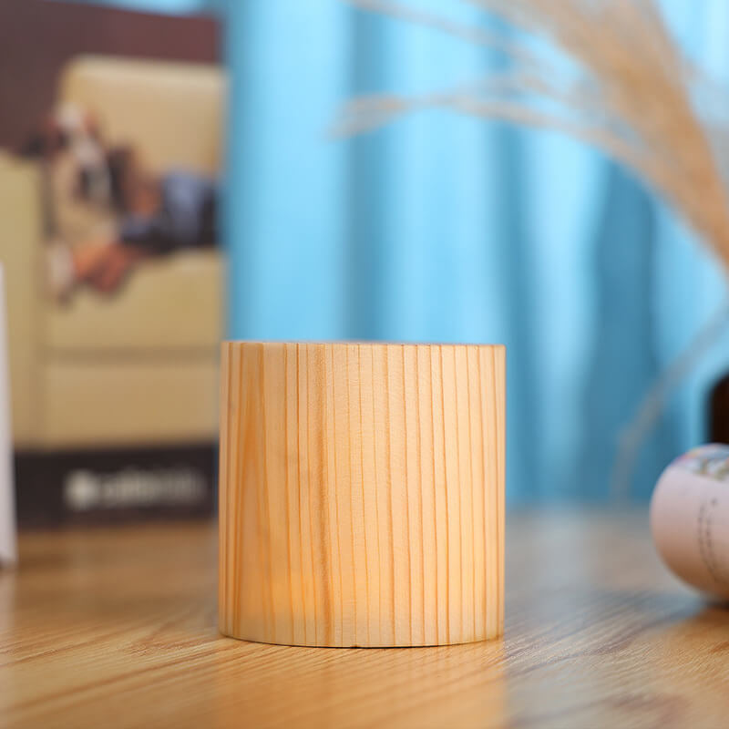 Wood LED Touch Night Light Table Lamp Modern Table Lamp