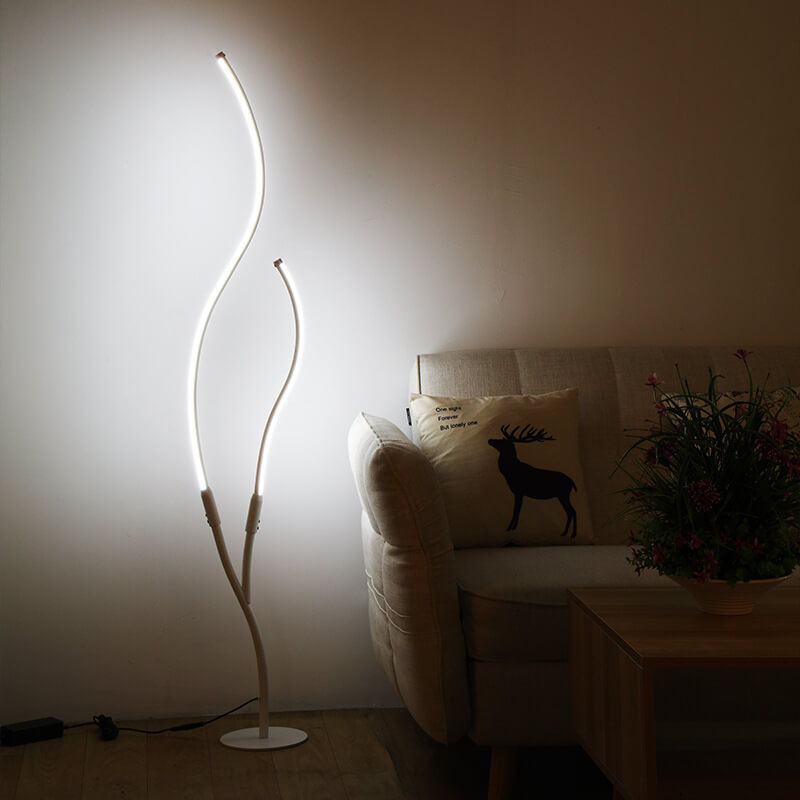 Modern Minimalist White Floor Lamp