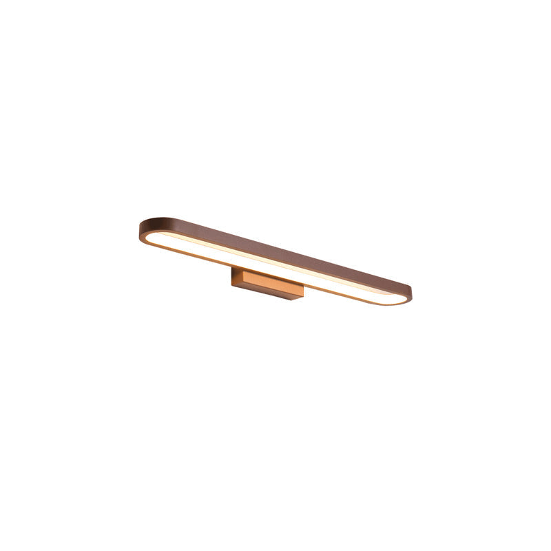 Modern Minimalist Circular Aluminum Vanity Wall Light