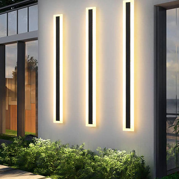Minimalist Elongated Bar Shaped 1-Light LED Wall Sconce
