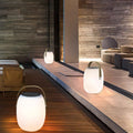 Solar PE Portable Basket LED Outdoor Waterproof Table Lamp