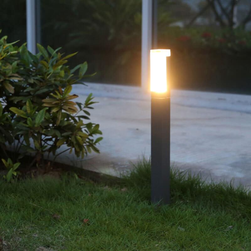 Modern Black Outdoor Stake Light