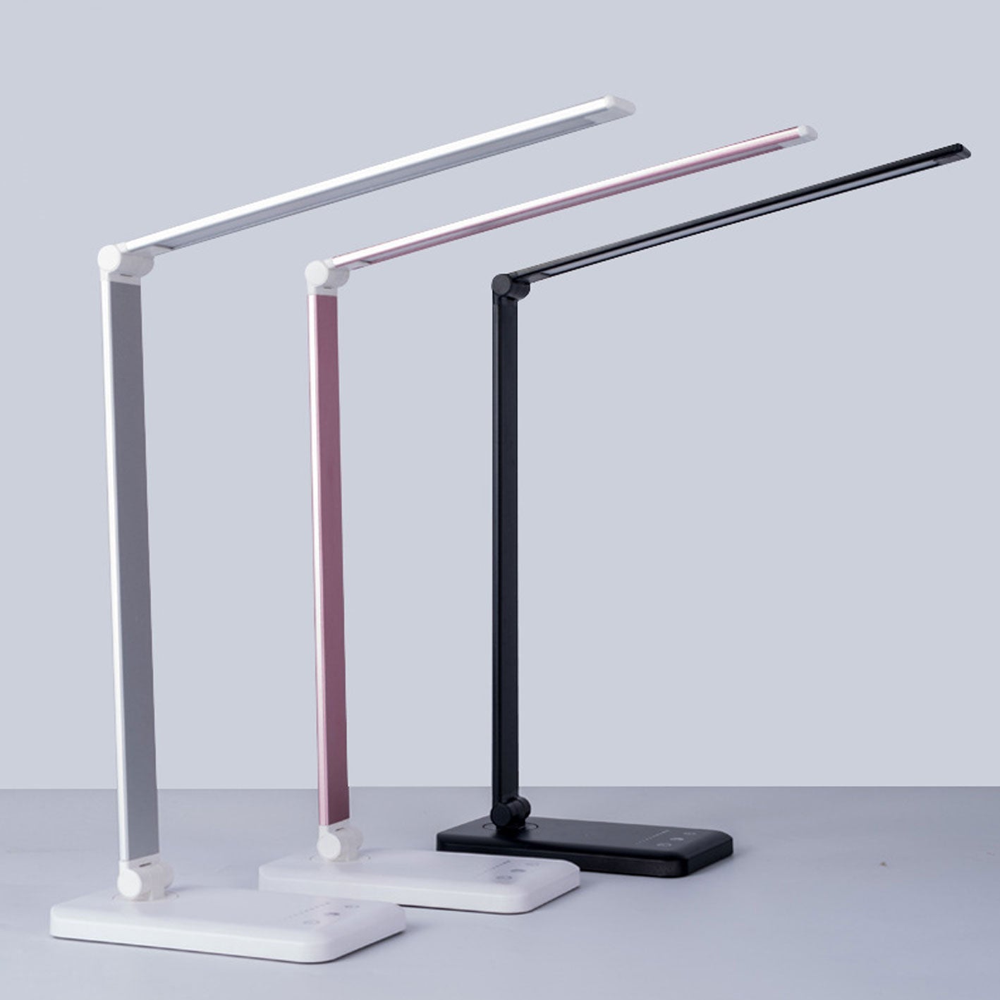 Simple Folding Wireless Rechargeable LED Eye Desk Lamp