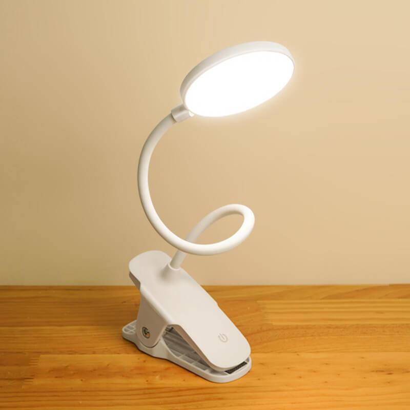 Simple LED Clip Desk Lamp Rechargeable Eye Desk Lamp