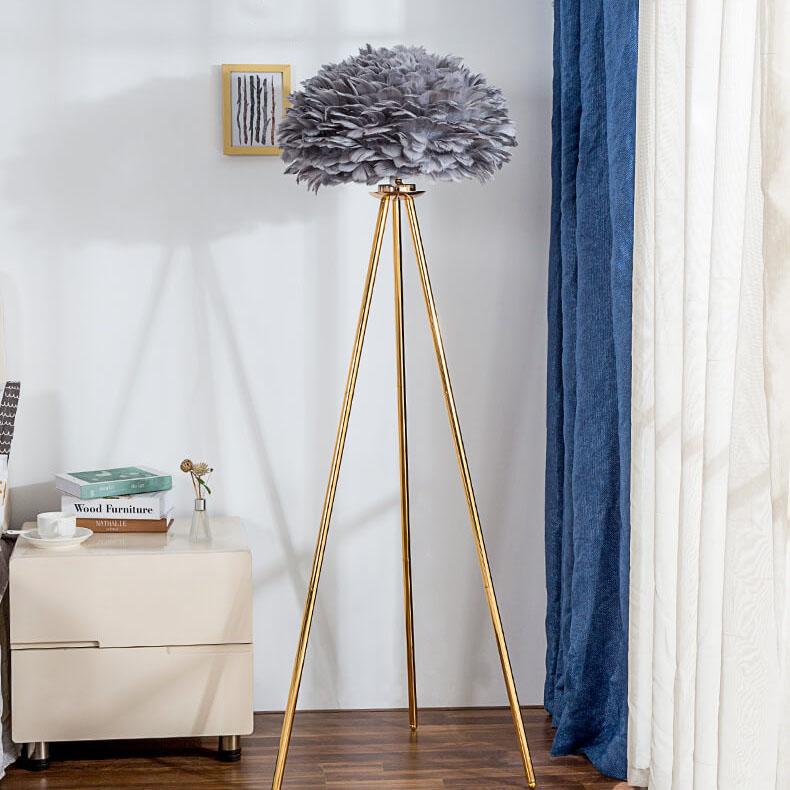 Sleek Modern Pink Floor Lamp