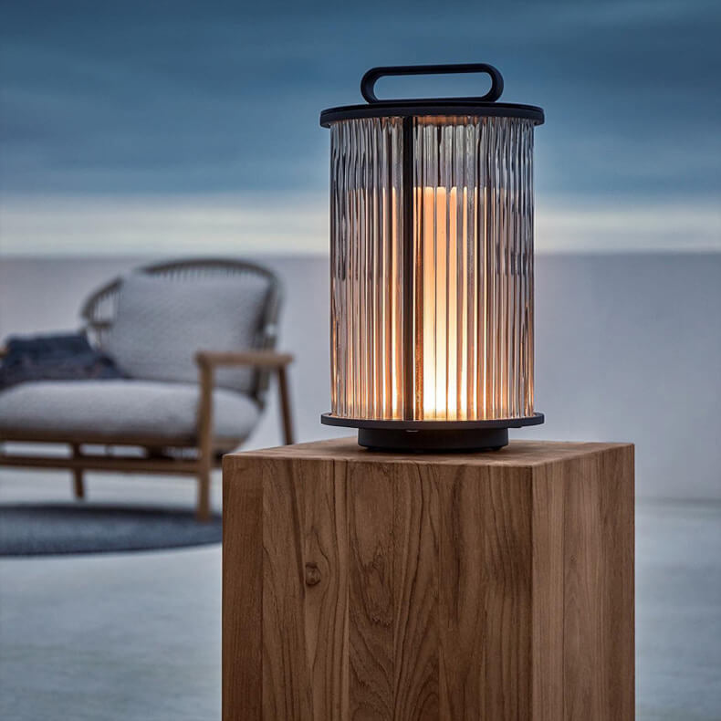 Modern Black Outdoor Stake Light