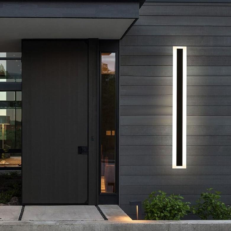 Minimalist Elongated Bar Shaped 1-Light LED Wall Sconce
