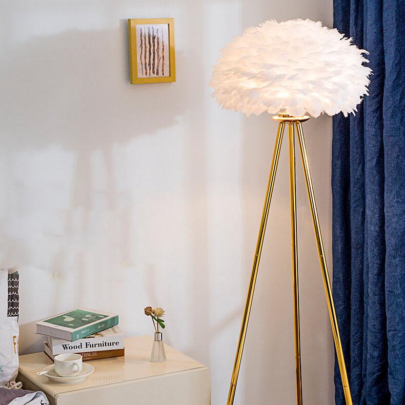 Sleek Modern Pink Floor Lamp
