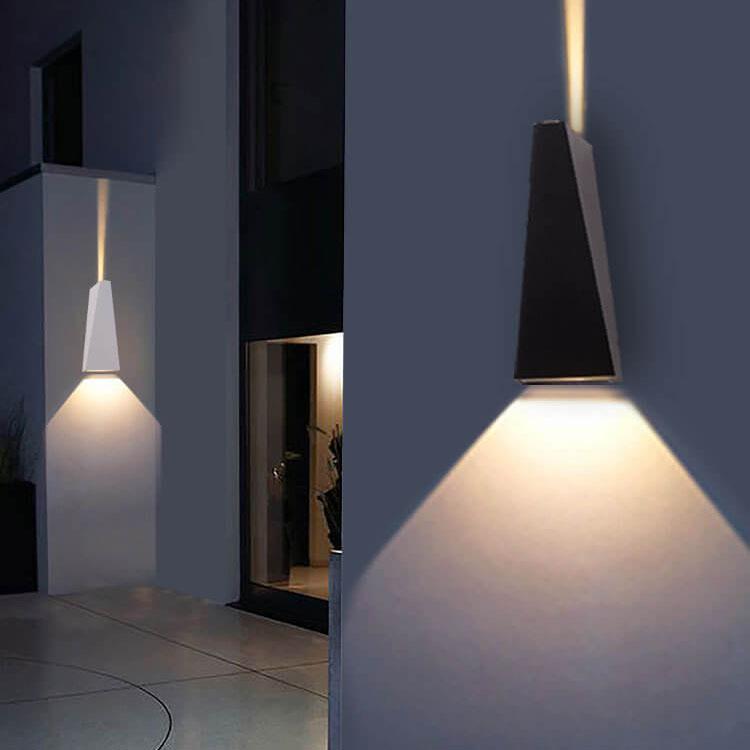 Modern Simple Trapezoid LED 2-Light Wall Sconce