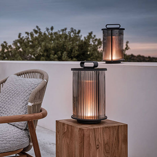 Modern Black Outdoor Stake Light