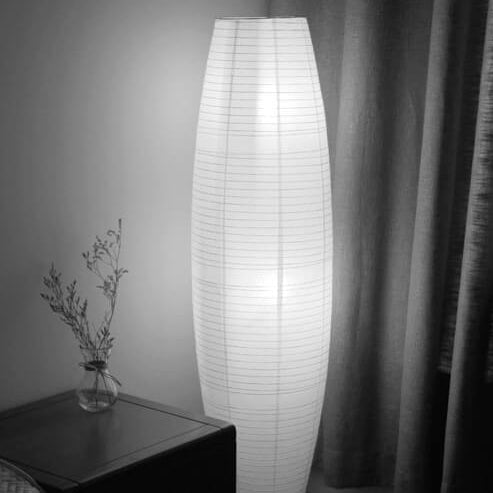 Nordic White 2-Light Floor Lamp