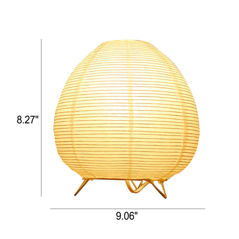 Nordic Minimalist Xuan Paper Lantern 1-Light Wall Sconce