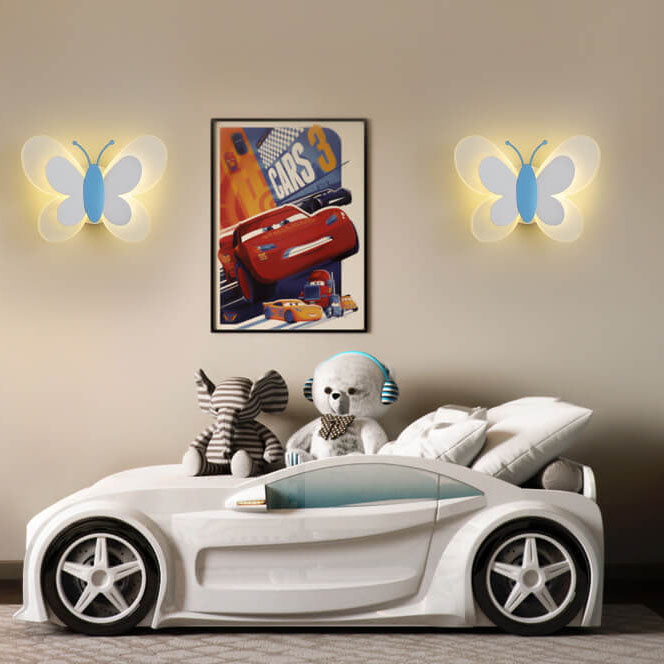 Creative Butterfly Acrylic 1-Light LED Wall Sconce