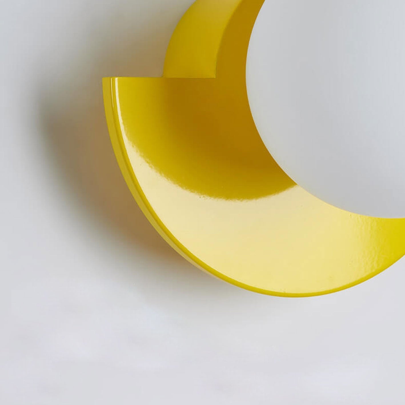 Modern Minimalist Colorful Spherical Glass Wall Sconce