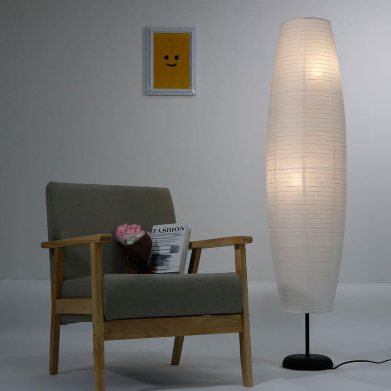 Nordic White 2-Light Floor Lamp