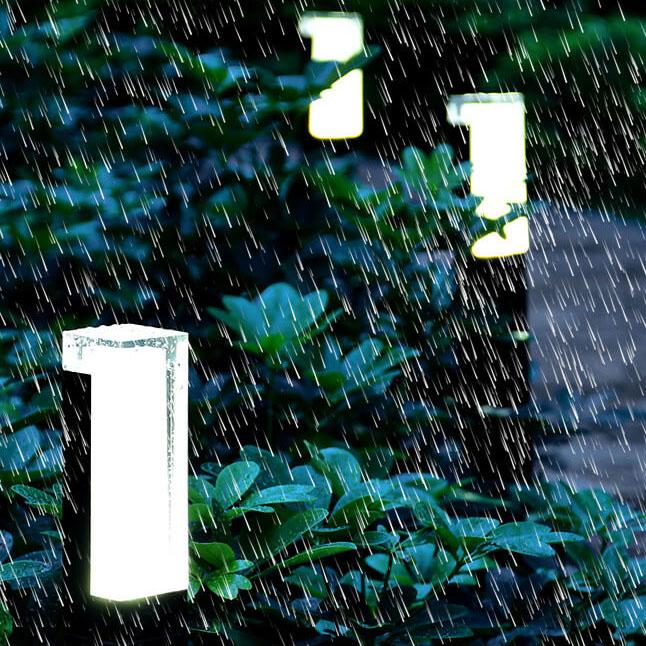 Modern Black Outdoor Stake Light